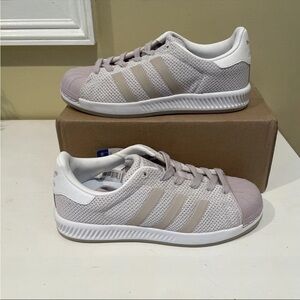 Women's adidas Originals Superstar Bounce Ice Purple Sneakers Size 5.5